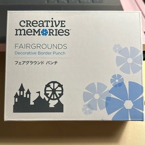 Creative memories fairgrounds, decorative border punch